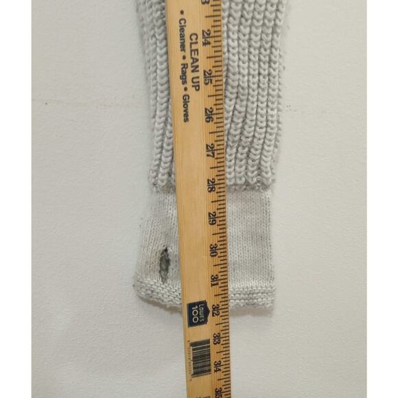 Leif Nelson Men's Sweater Light Gray Knit Shawl Collar Size XXL - Picture 10 of 15